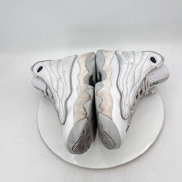 Nike Air Jordan Pro Strong Pure Money Men Size 10.5 DC8418-103 White Silver Shoe - Picture 9 of 13